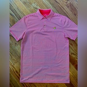 Boys Masters Golf Red Polo size XL